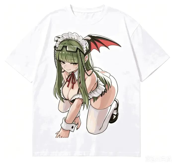 T-shirt en coton Morrigan Aensland