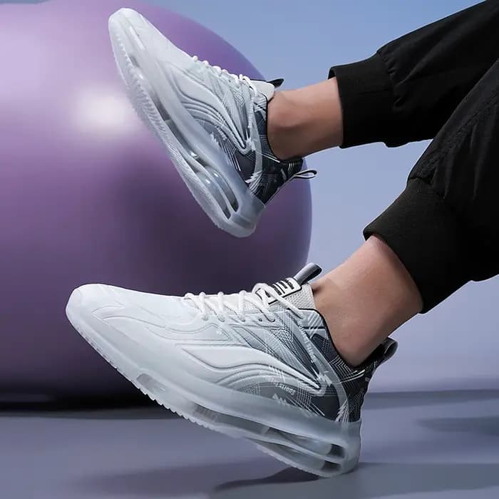 Chaussures de basket-ball tendance pour hommes avec amorti à air
