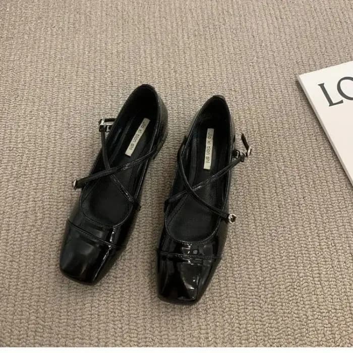 Chaussures Mary Jane pour femmes 2026, style rétro, à talon moyen, souples et confortables, ballerin