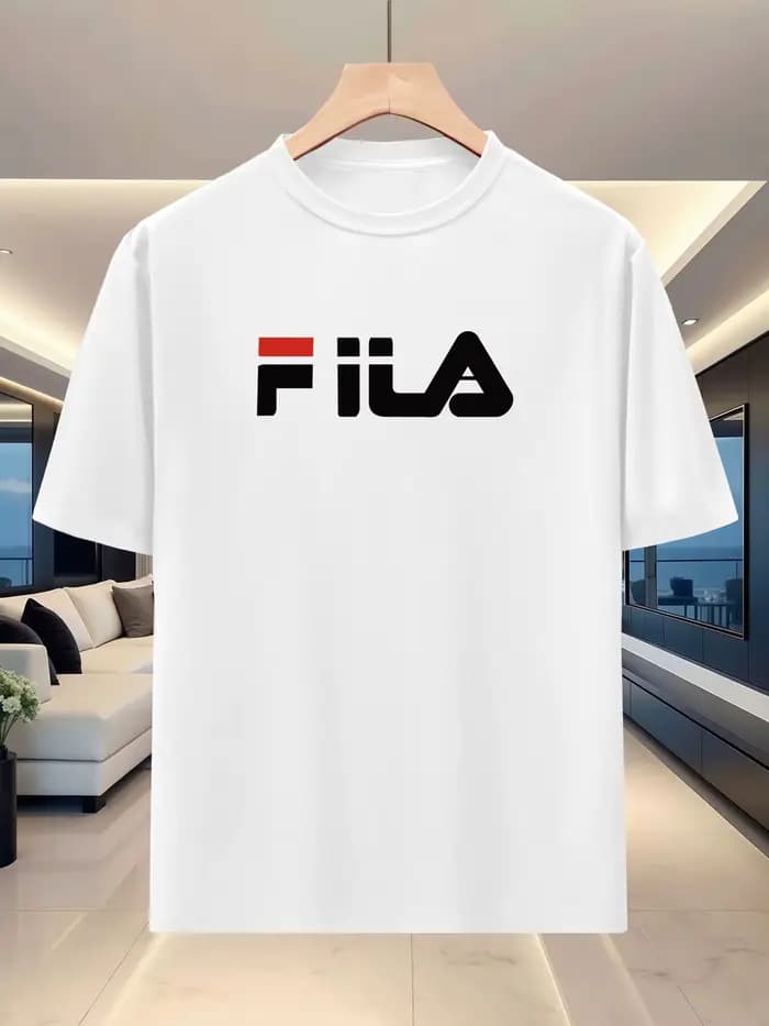 T-shirt d'été pour homme à col rond et manches courtes - Tissu léger et respirant - Sports de plein air