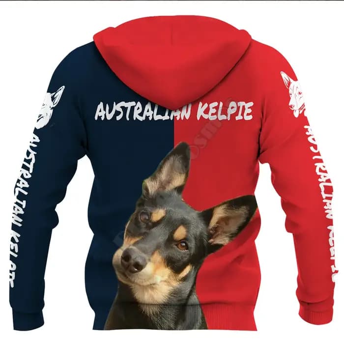 Sweat à capuche Terrier russe noir imprimé 3D pour hommes et femmes