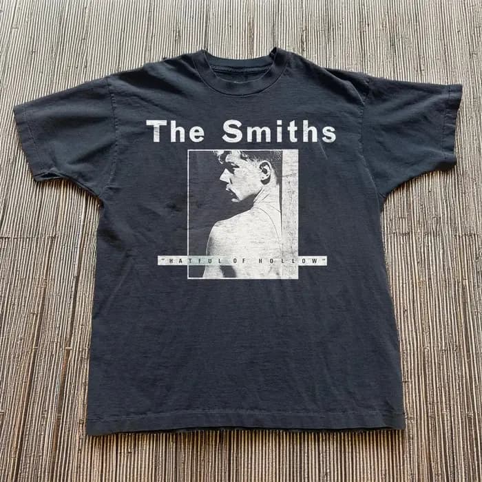 T-shirt d'été pour hommes en pur coton vintage The Smiths