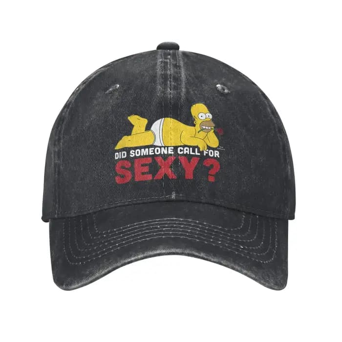 Casquette de baseball The S-Simpson pour l'été, style décontracté, pour femmes et hommes, imprimée,