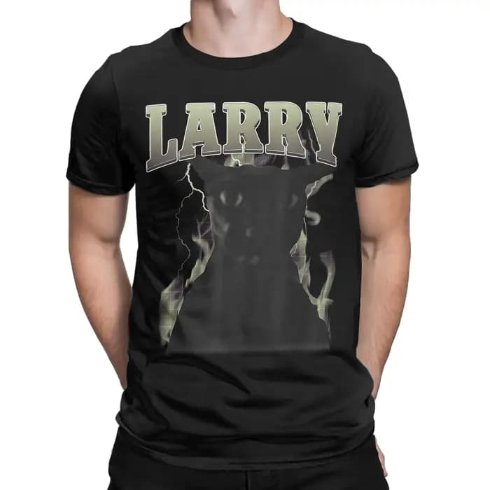 Drôle mal Larry chat Dank Brainrot Meme hommes T-Shirts nouveauté