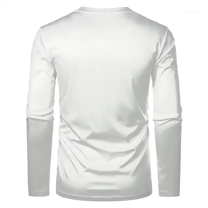 Impression 3D bricolage personnalisé à manches longues T-shirts hommes décontracté respirant séchage rapide hauts personnalisez votre propre conception t-shirt