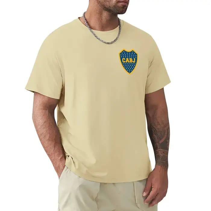 T-shirt Boca Juniors Vintage pour Homme – Col Rond