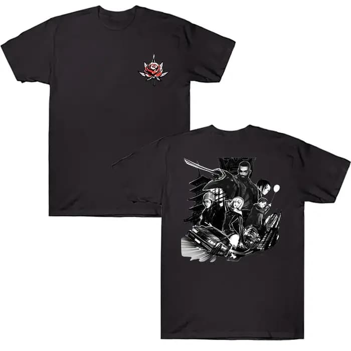 Eladio Carrión Rose Album t-shirt hommes femmes mode Hip Hop rue T-shirts décontracté ample surdimen
