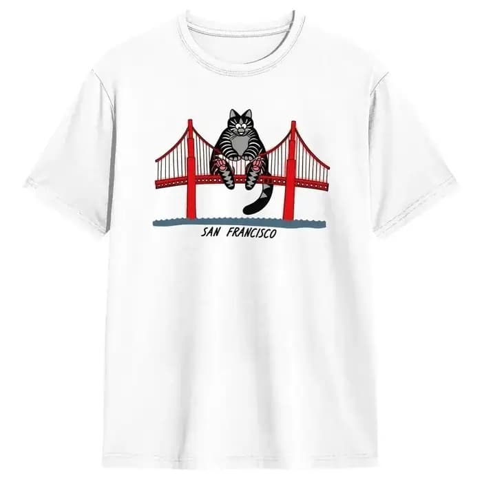 T-shirts Y2k Project Hail Mary - I Had Potential Graphic CAT Print T-Shirt en coton à col rond, déco