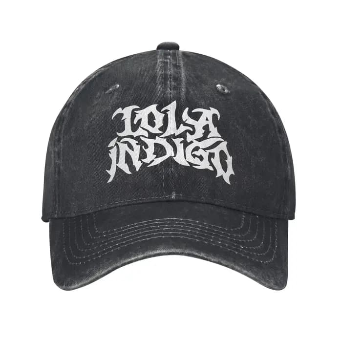 Lolas chanteur danseur Indigoes hommes femmes casquettes de Baseball espagne Tour en détresse lavé c