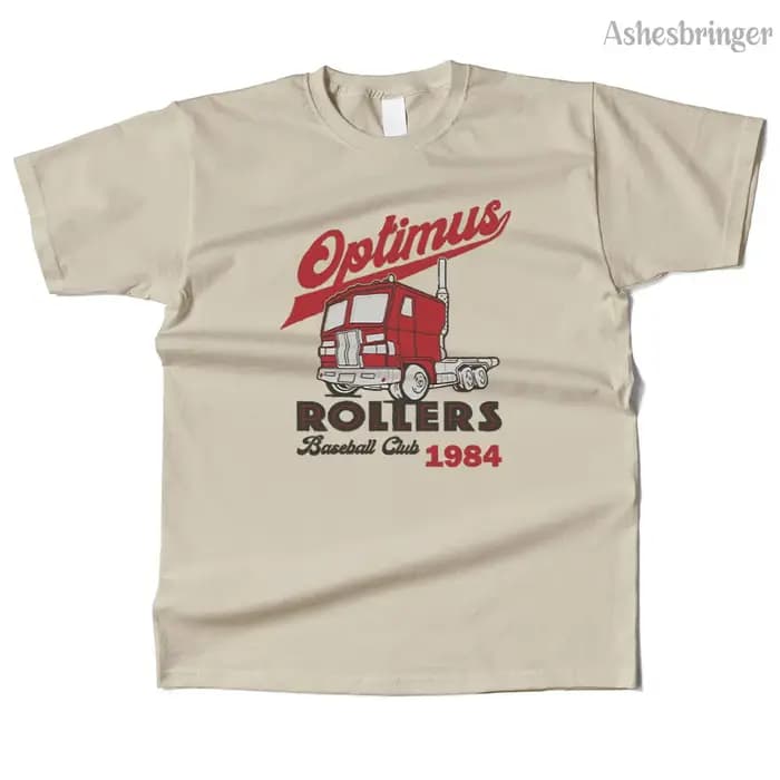 Hommes coton Optimus rouleaux graphique drôle t-shirt rue Style décontracté t-shirt pour hommes et f
