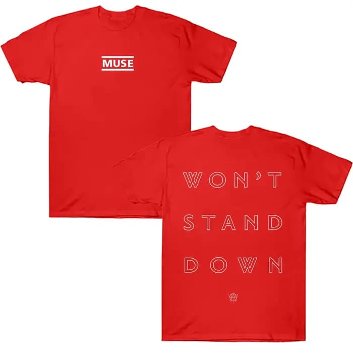 Muse Won't Stand Down T-Shirt