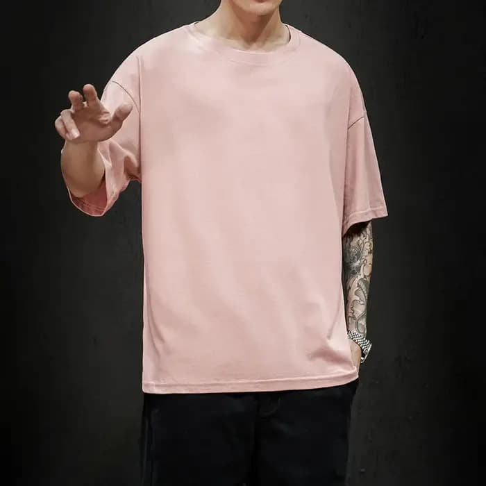 LégIBLE 2025 été hommes T-Shirt décontracté ample coton à manches courtes
