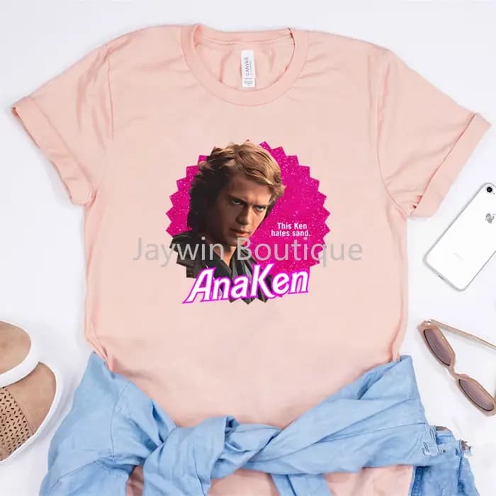 AnaKen-T-shirt graphique drôle Skywalker Anakin