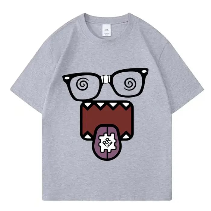 T-shirts Domo Kun Funny Meme pour hommes et femmes