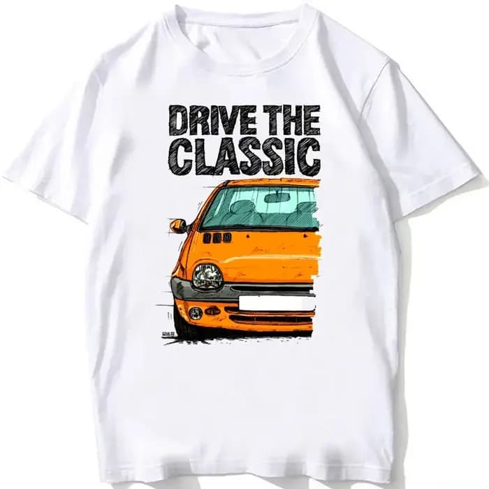 T-Shirt à manches courtes pour hommes, modèle Drive A Legend Twingo Late Halogen, voiture de sport,