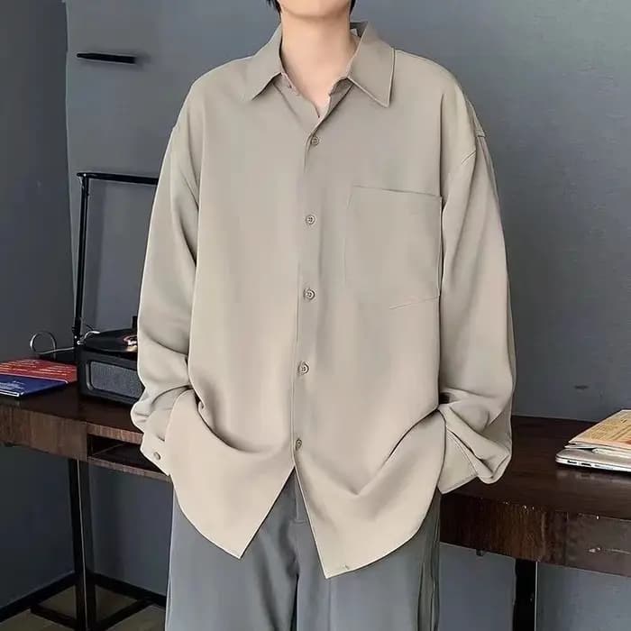 Chemise polyvalente à manches longues pour hommes