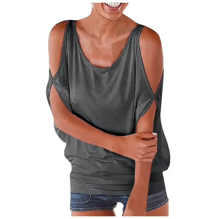 T-shirt à Manches Courtes Brodé Personnalisé, Off Initiated Bat At