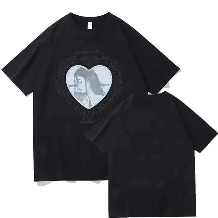 T-shirts Madison Beer Locket Merch, T-shirt d'été en coton, T-shirts décontractés pour femmes, vêtem