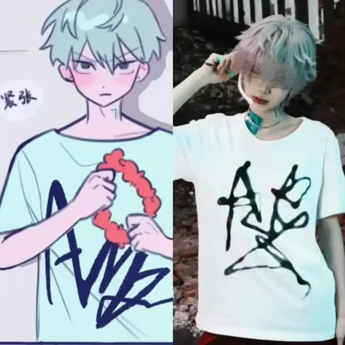 Alien scène t-shirt femmes concepteur Manga haut fille Streetwear Y2k 2000s vêtements