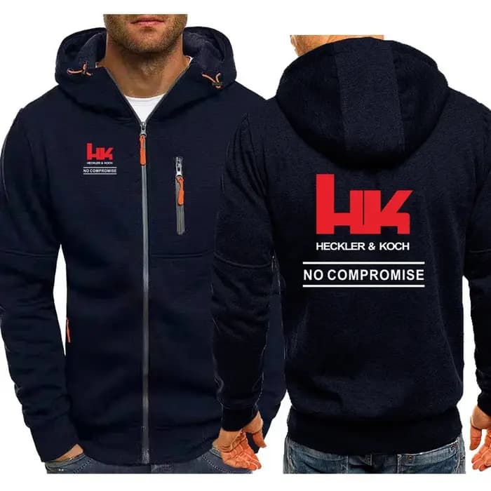 H & K Heckler Koch Logo vestes à capuche pour hommes tir en plein air HK MP5 G3 G36 USP pistolet Punisher XM25 sweat