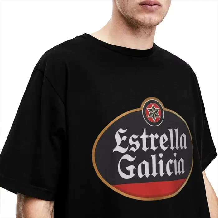 Estrella Galicia bière espagne T-Shirt hommes Lager