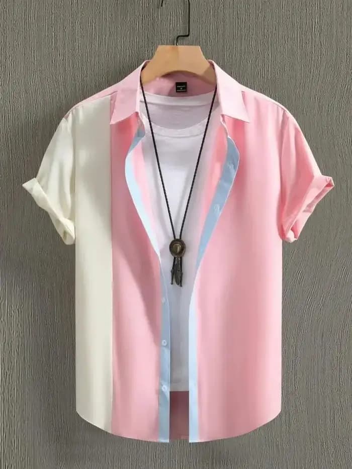 Chemise pour homme, vêtements d'été