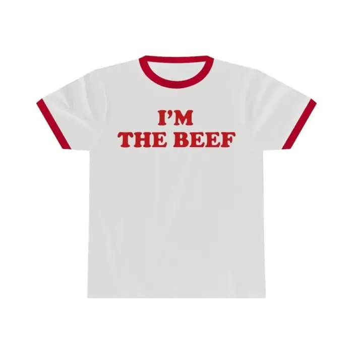 T-shirt de fan des Impractical Jokers « I'm The Beef », T-shirt de la tournée Scoopski « Joker Punis