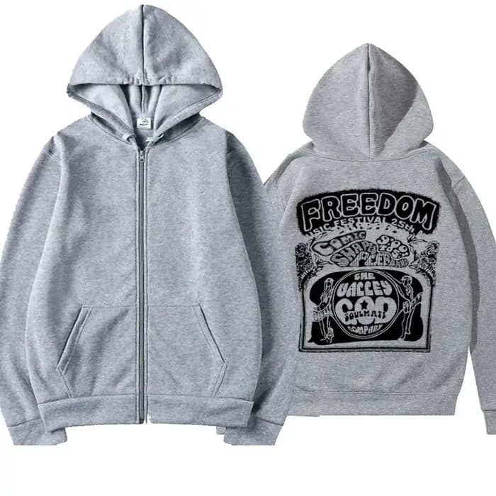 Simon Henriksson sweat à capuche zippé cri de la peur Simon's