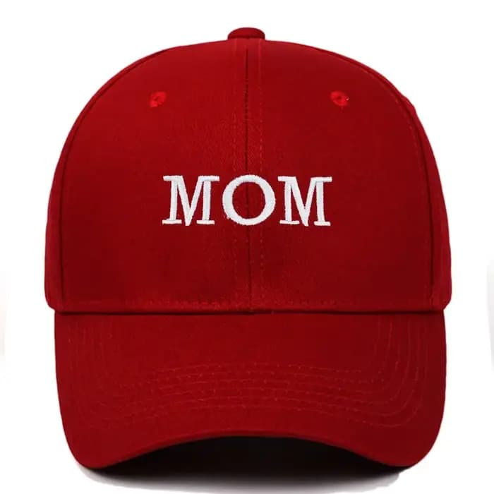 Casquette de baseball en pur coton brodé papa maman pour hommes et femmes