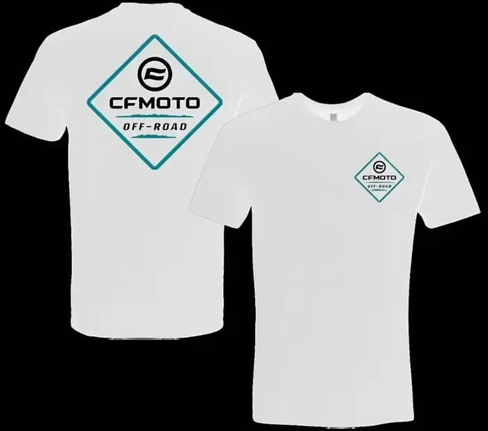 2025 nouvelles femmes hommes T-shirt hommes T-shirt vêtements d'été col rond T-shirt moto Cfmoto Cf