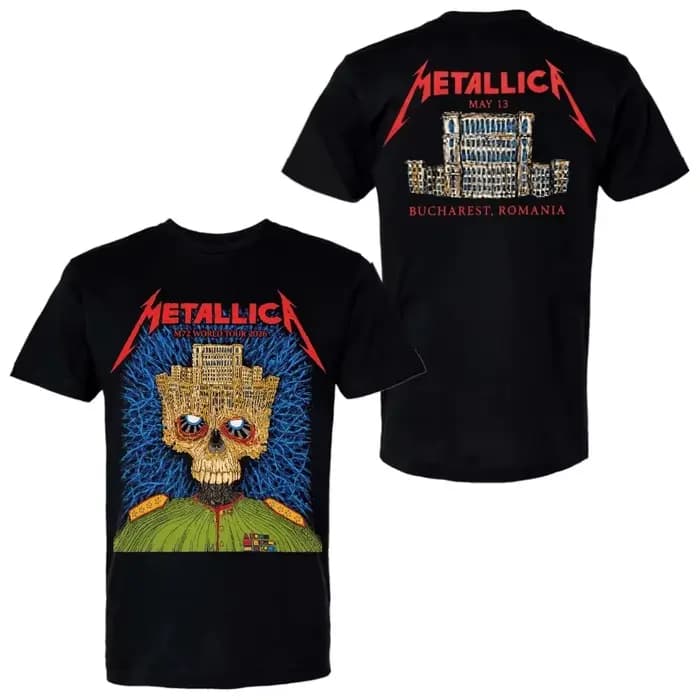 T-shirt Metallica M72 World Tour 2026 Merch