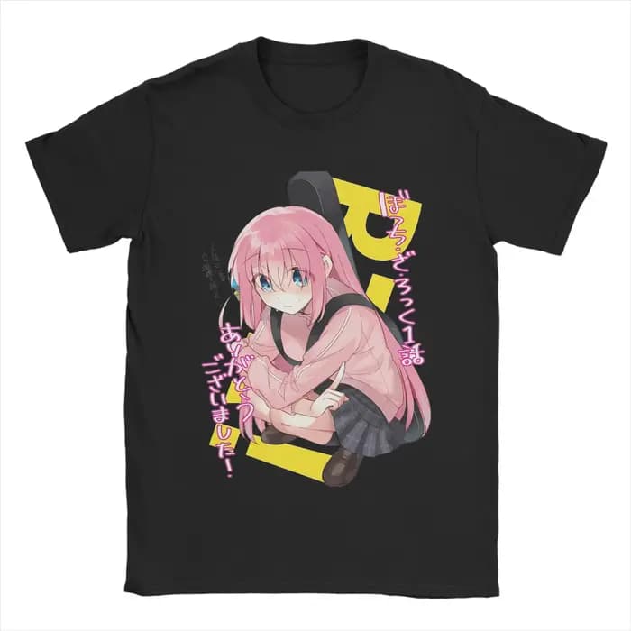 Hommes Bocchi The Rock T-Shirt coton vêtements drôle à manches courtes col rond