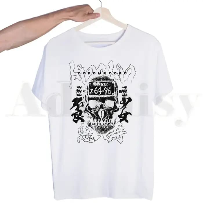 Dorohedoro héros horreur japonais Anime Manga T-shirts hommes mode été