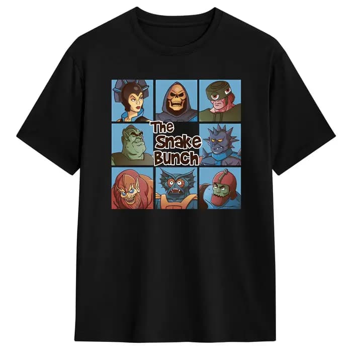 T-shirt H-He Mans The Snake Bunch pour hommes
