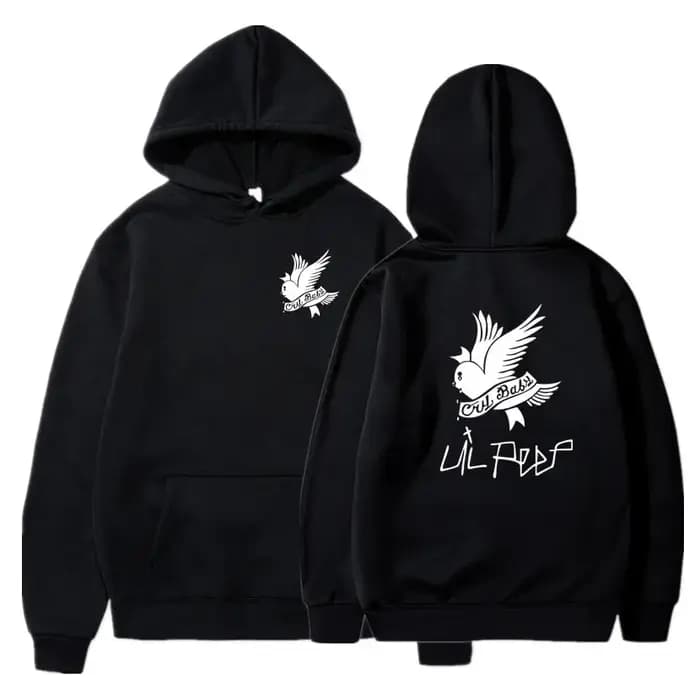 Sweat-shirt à capuche pour hommes automne/hiver mode Lil Peep imprimé vêtements de sport populaires Lil Love pull femme hip-hop streetwear