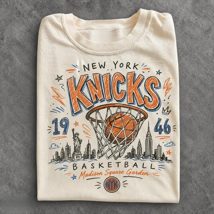 T-shirt créatif NYK Knick 1946