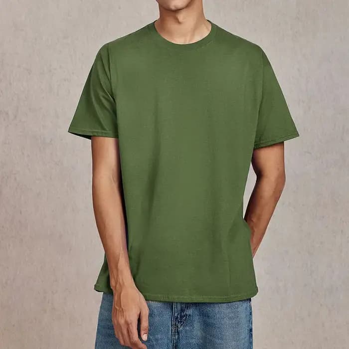 T-shirt uni à manches courtes pour hommes et femmes, vêtements unisexes de qualité basique, haut d'é