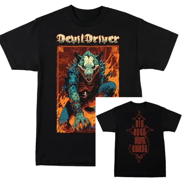 T-Shirt avec logo DevilDriver