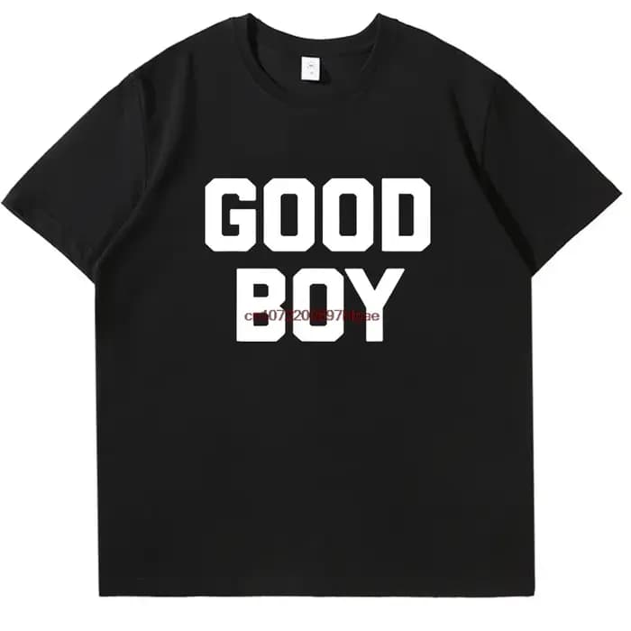 Good Boy T-shirts à manches courtes de haute qualité T-Shirt graphique imprimé été nouveau dans les hauts