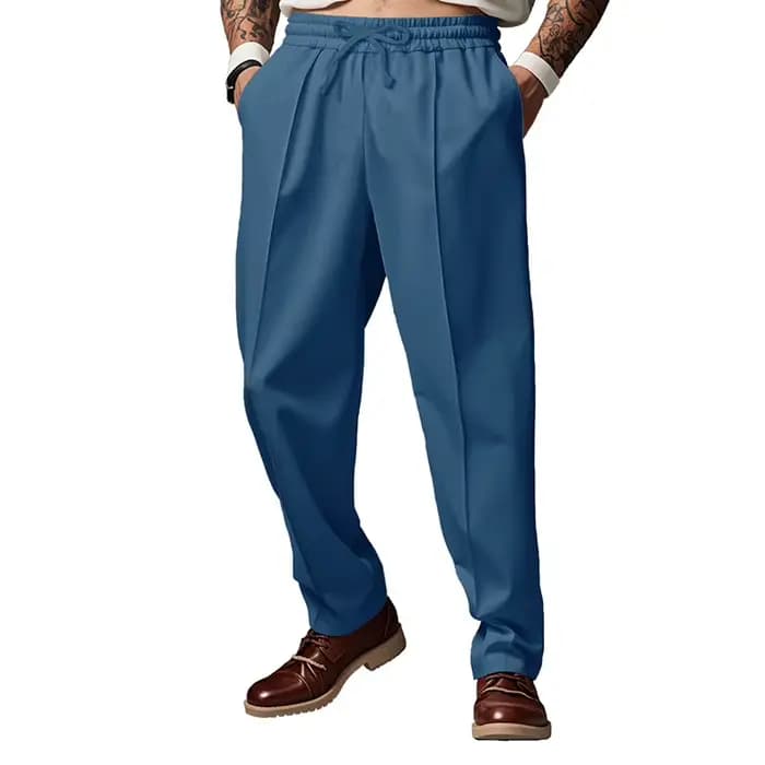 Pantalon de jogging fin oversize américain 2026