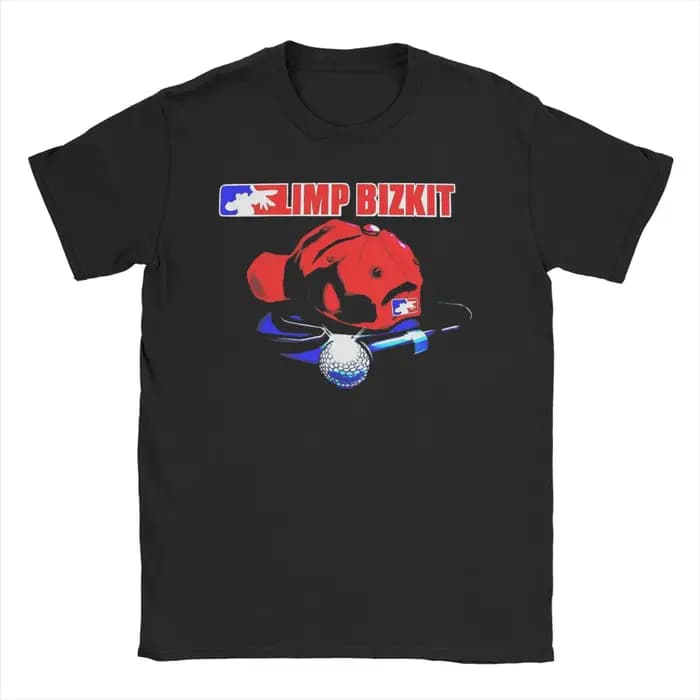 Limp Bizkit métaux lourds t-shirt été Hippie t-shirts homme coton col rond 4XL 5XL 6XL vêtements à m