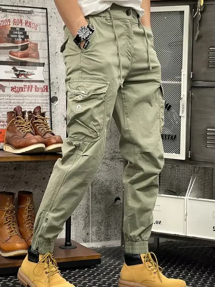 Pantalon cargo multi-poches pour homme