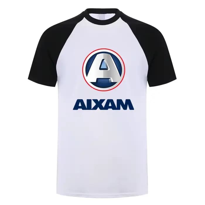Aixam t-shirt été hommes à manches courtes T-shirts haut Cool Streetwear homme coton