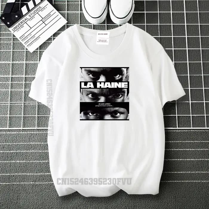 1995 La Haine film coton T-Shirts hommes femmes Hip Hop