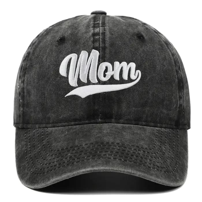 1 casquette de baseball tendance avec broderie DAD MOM