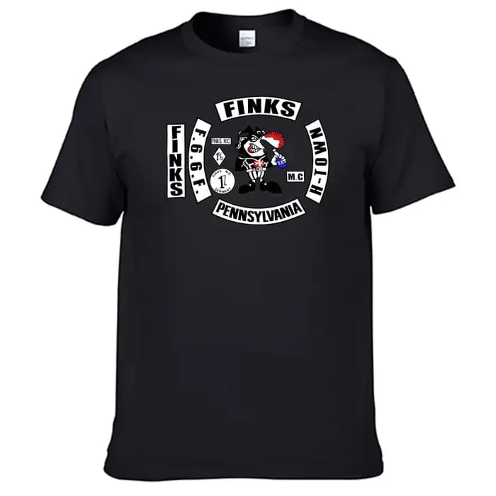 T-shirt unisexe The Finks Mc Australia