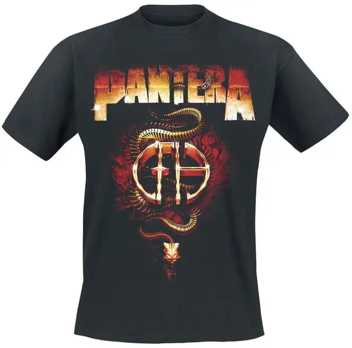 T-Shirt avec Logo Pantera pour hommes et femmes