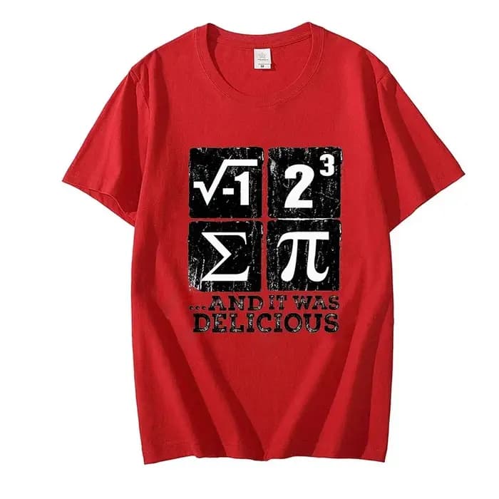 Hommes T-shirts été j'ai mangé certains Pi Design t-shirt drôle j'ai