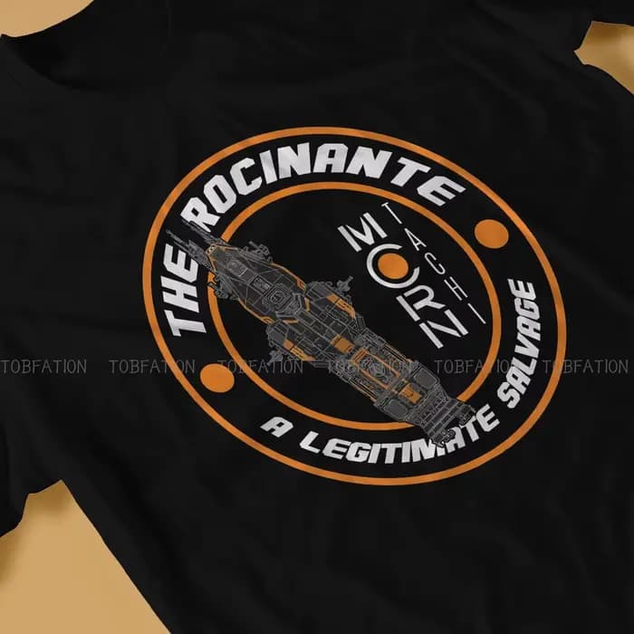 Un légitime récupérer l'expanse t-shirt Vintage adolescent graphique grand col rond