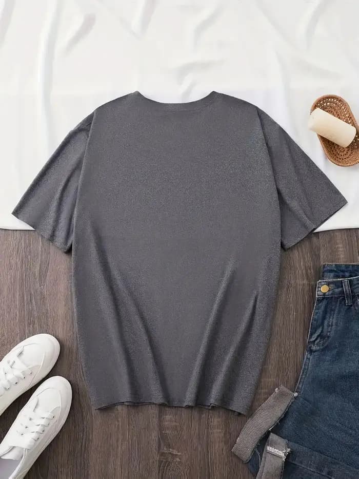 T-Shirt graphique chat mignon pour femmes